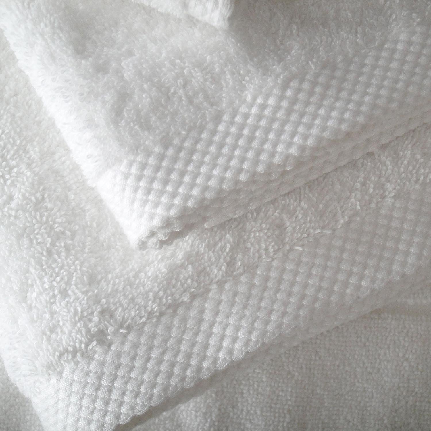 white signature linen towel