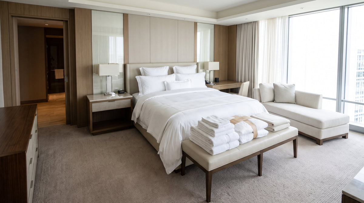 How a Wholesale Hotel Linen Supplier Delivers Better Long-Term Value for Hotels