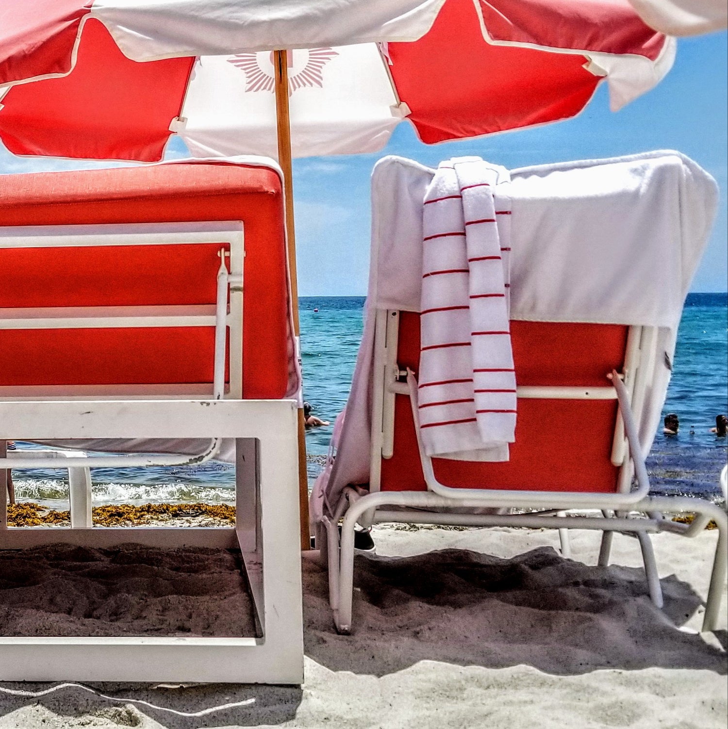 Beach Towel Signature Stripe