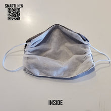 Load image into Gallery viewer, SMARTLINEN® Exclusive (LIMITED EDITION) Washable Face Mask with SILVERbac Antimicrobial Technology
