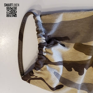 SMARTLINEN® Exclusive Camouflage COVID-19 Relief Face Mask [MADE IN USA]