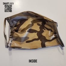 Load image into Gallery viewer, SMARTLINEN® Exclusive Camouflage COVID-19 Relief Face Mask [MADE IN USA]
