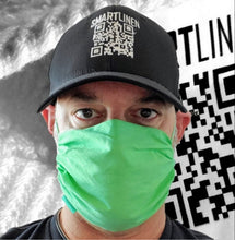 Load image into Gallery viewer, SMARTLINEN® Exclusive (LIMITED EDITION GREEN)  Washable Face Mask with SILVERbac Antimicrobial Technology
