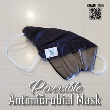 Load image into Gallery viewer, SMARTLINEN® Exclusive Washable Reversible Face Mask with SILVERbac Antimicrobial Technology
