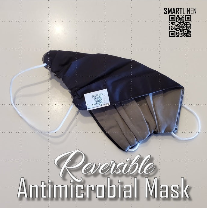 SMARTLINEN® Exclusive Washable Reversible Face Mask with SILVERbac Antimicrobial Technology