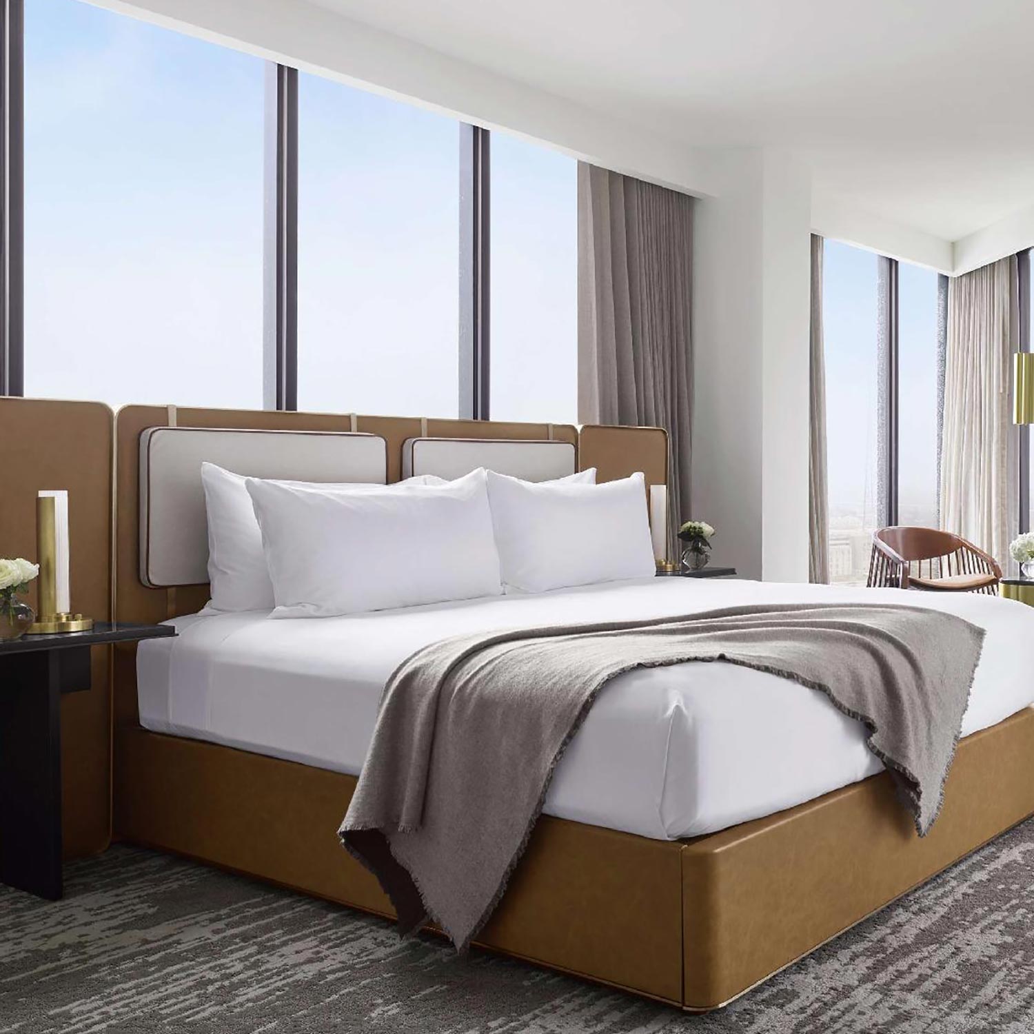 Luxurious linens for bedding